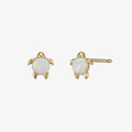 Opal turtle earrings-0