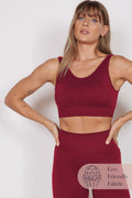 Alice Petite Magenta Seam Free Sports Bra